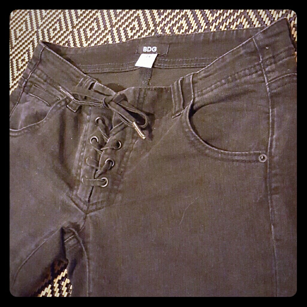 Sexy front-tie BDG denim jeans
